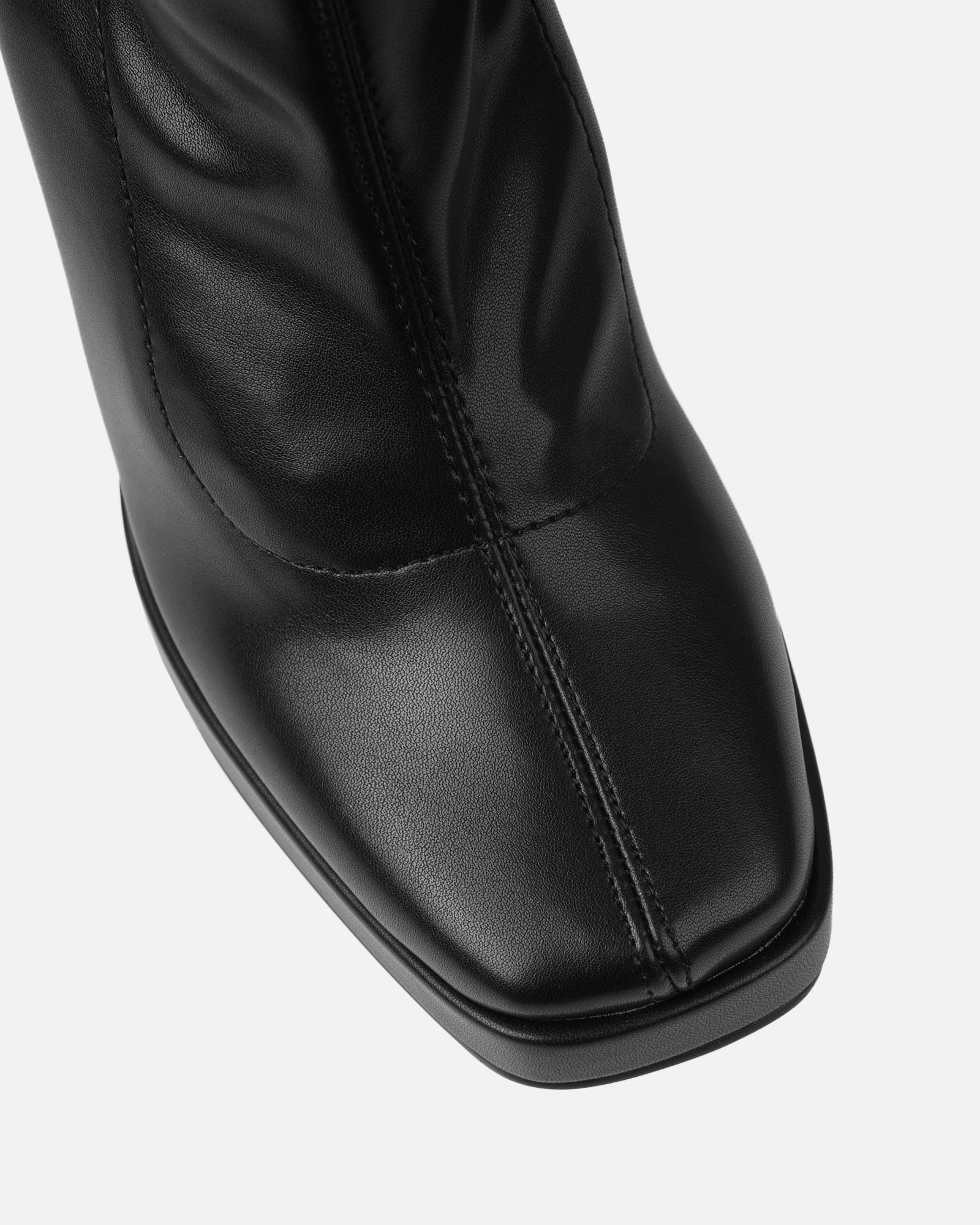 Bishop Black Stretch Platform Boots - Image 4
