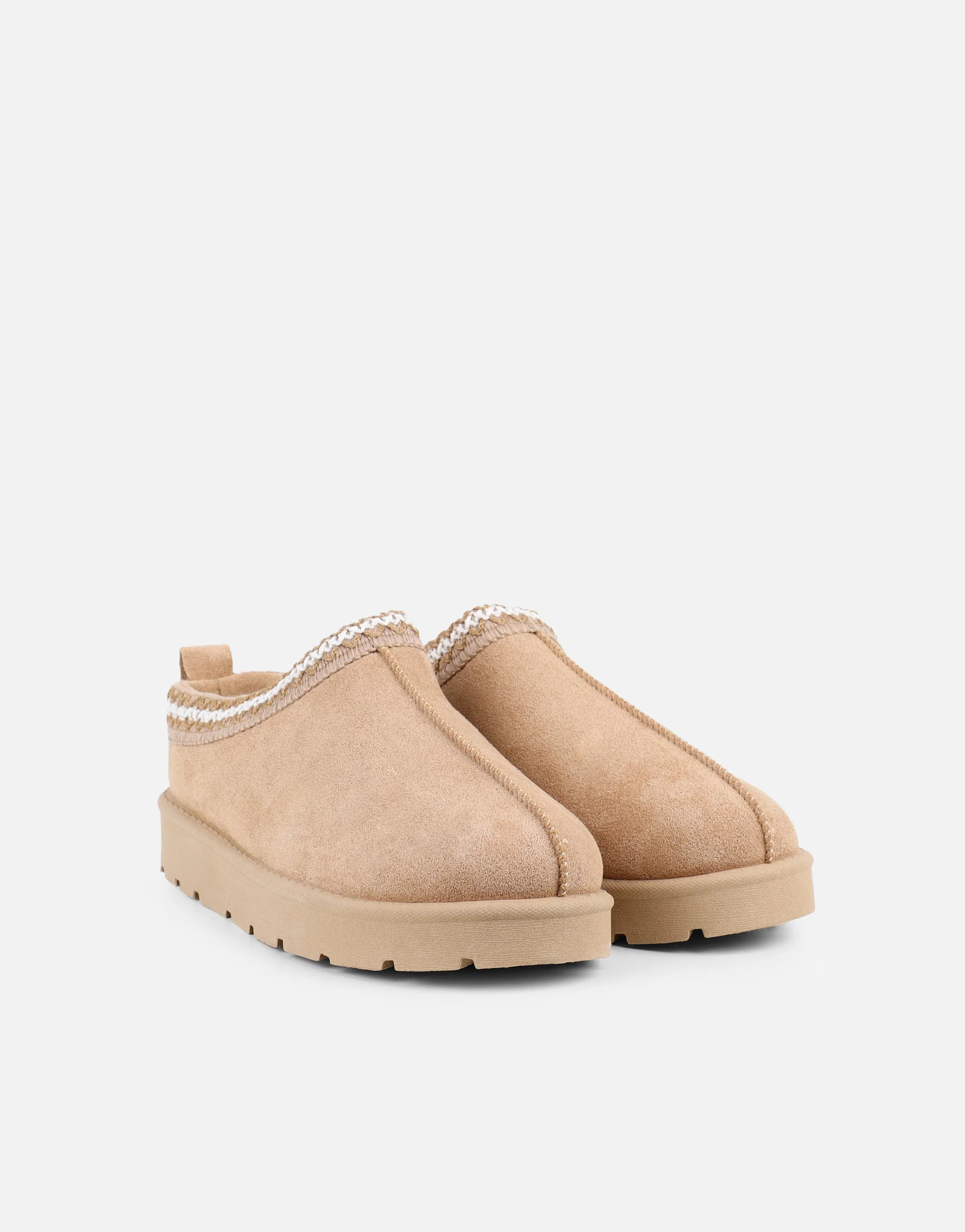 Cally Beige Slippers - Image 3