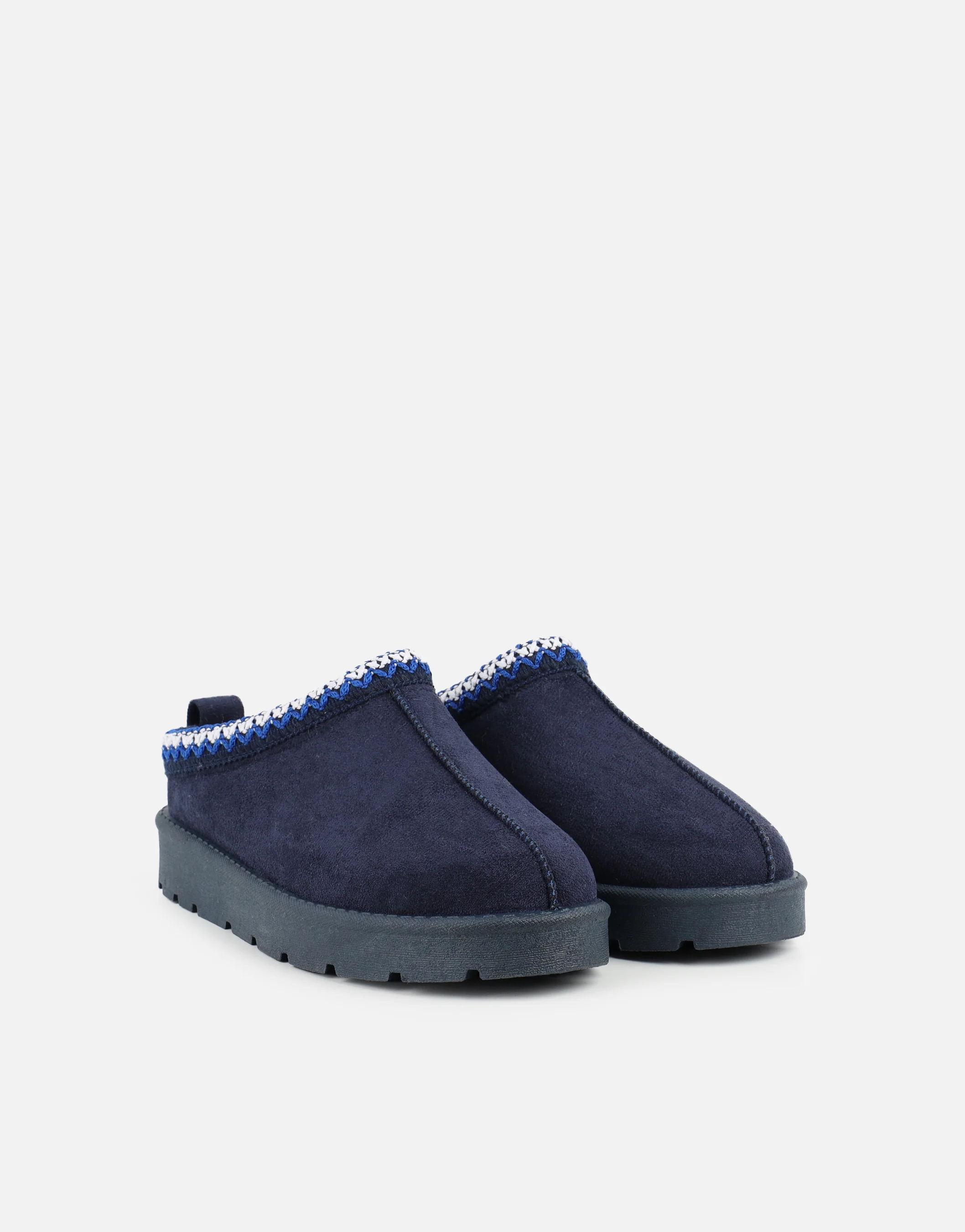Cally Navy Slippers - Image 3