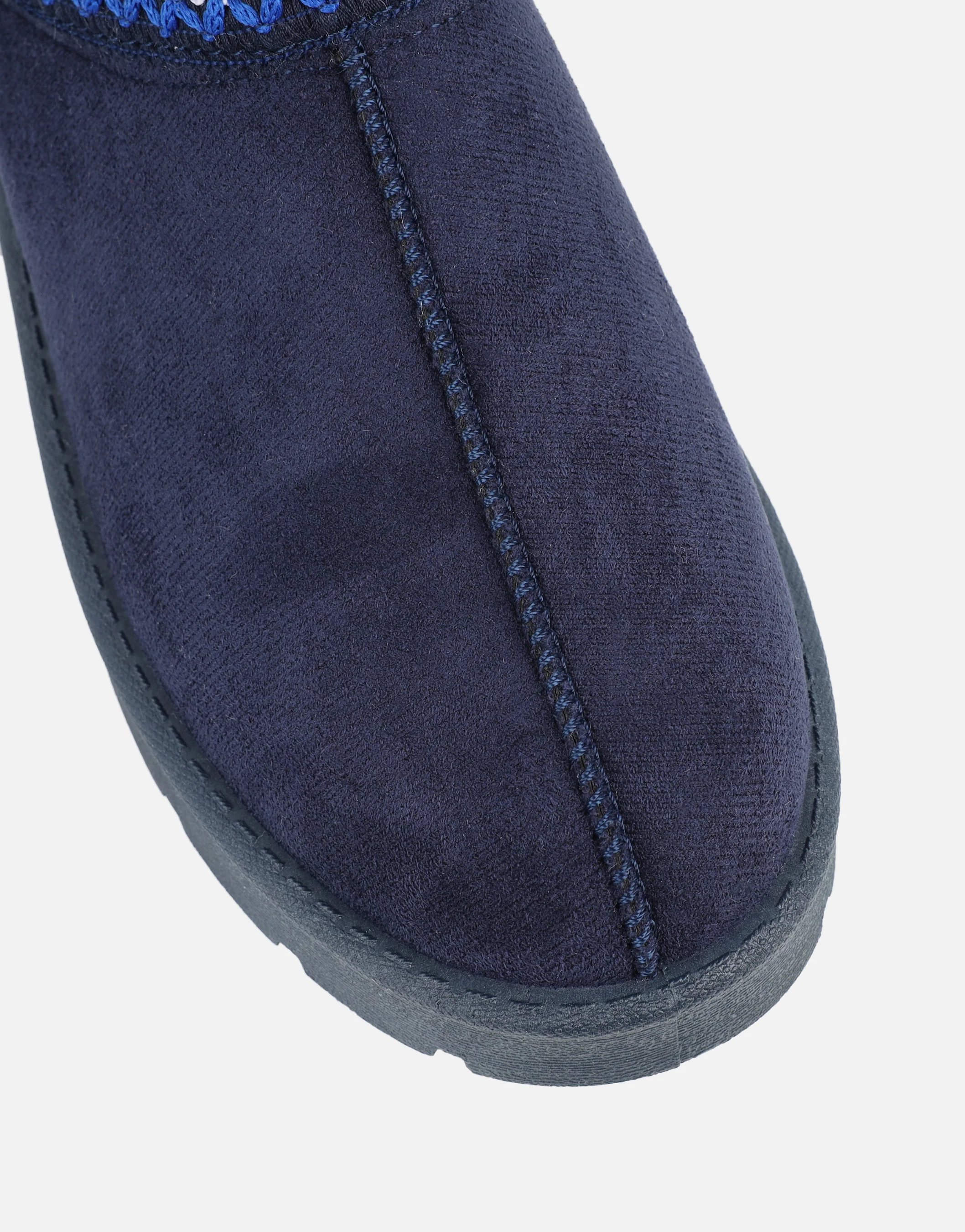 Cally Navy Slippers - Image 4