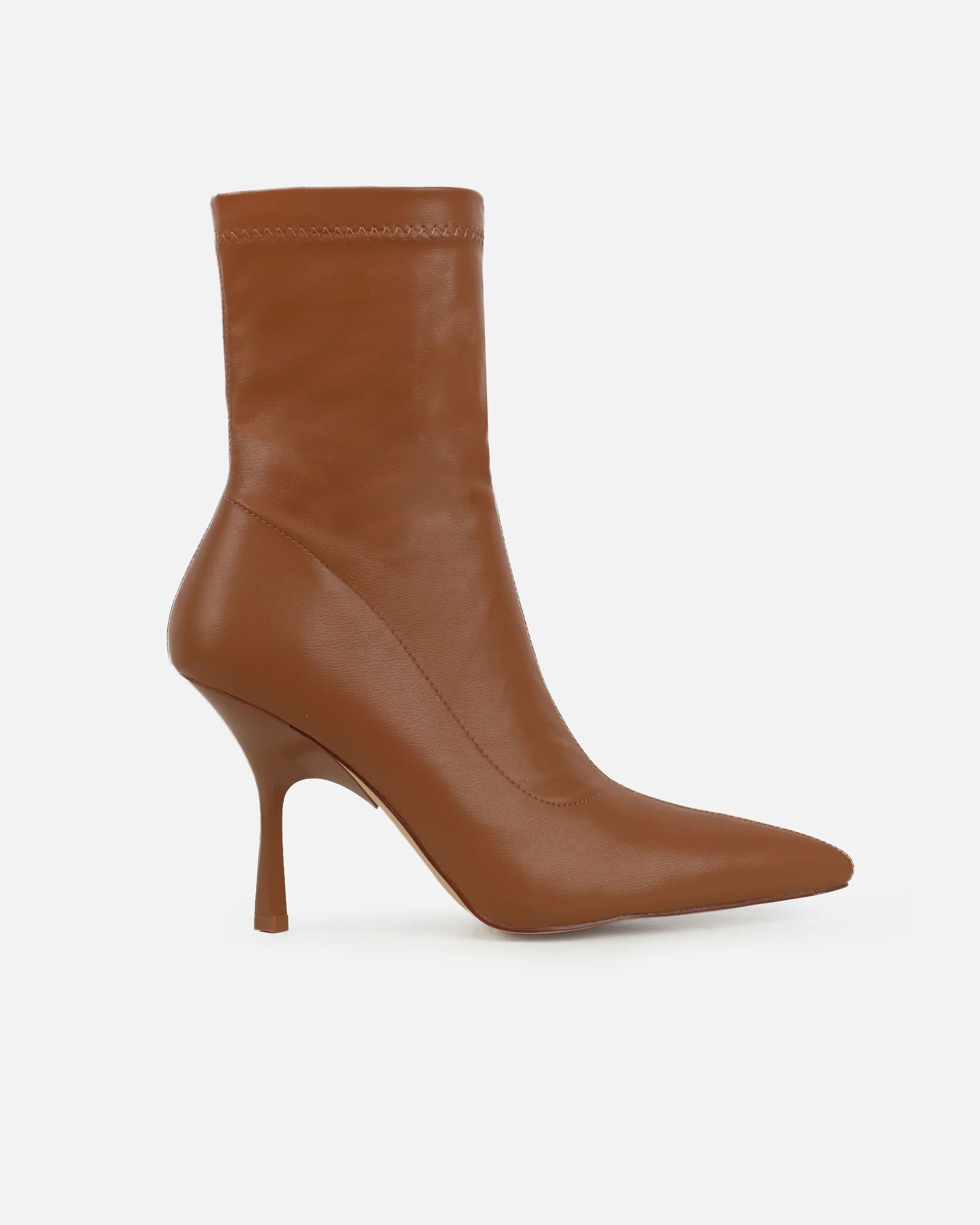 Garrett Tan Stretch Sock Boots - Image 2