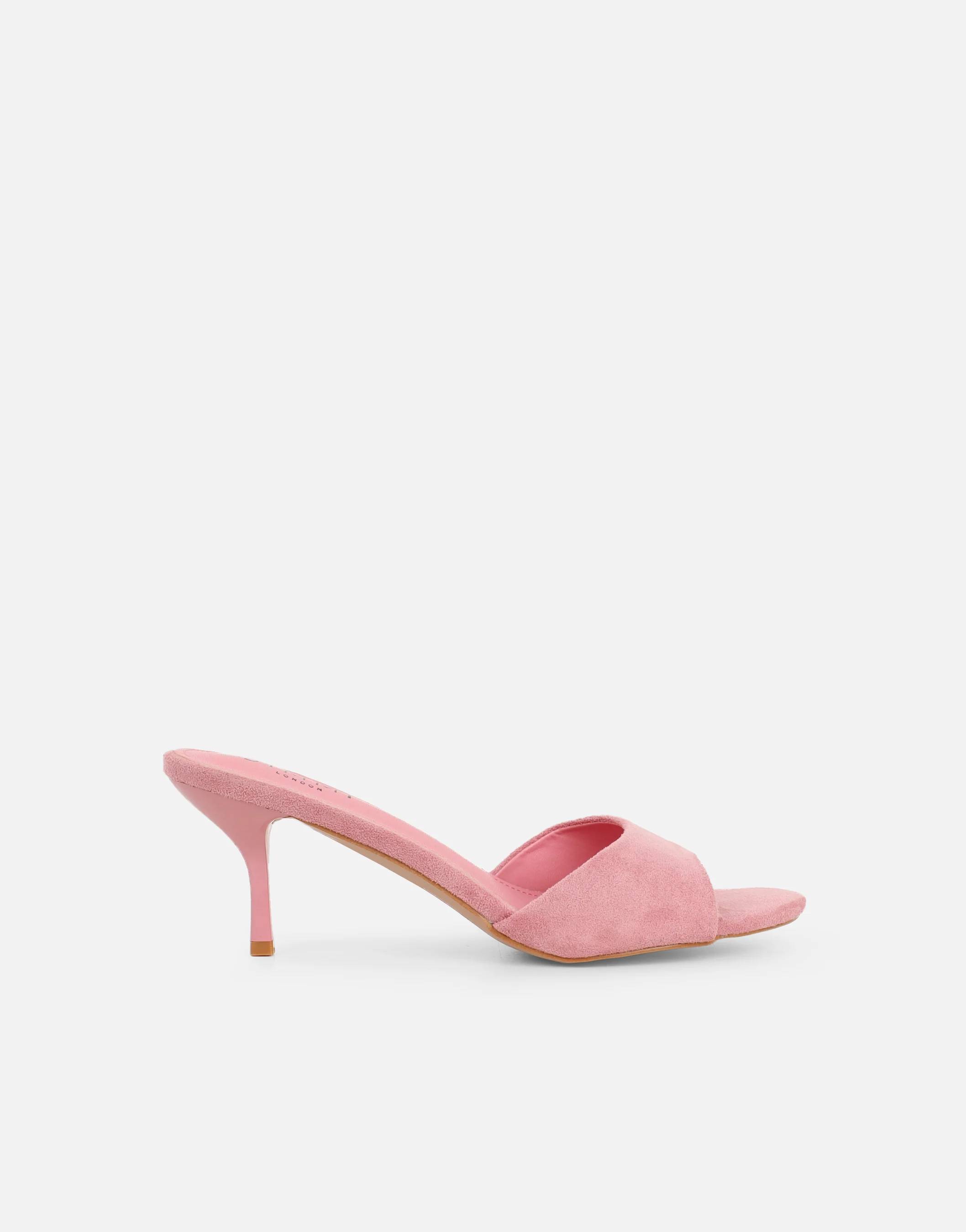 Hux Pink Suede Mules - Image 2
