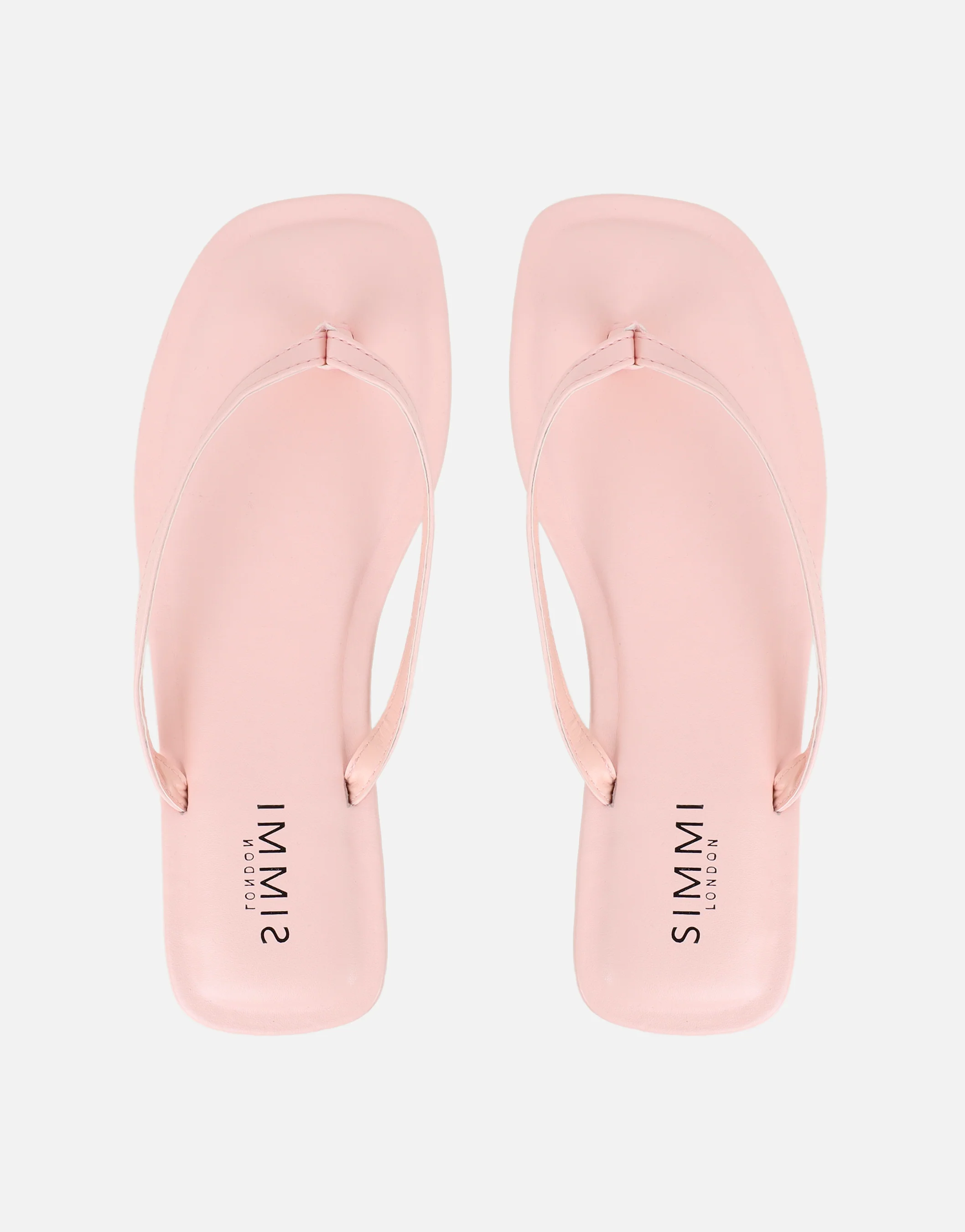 Kima Pink Flat Sandals - Image 3