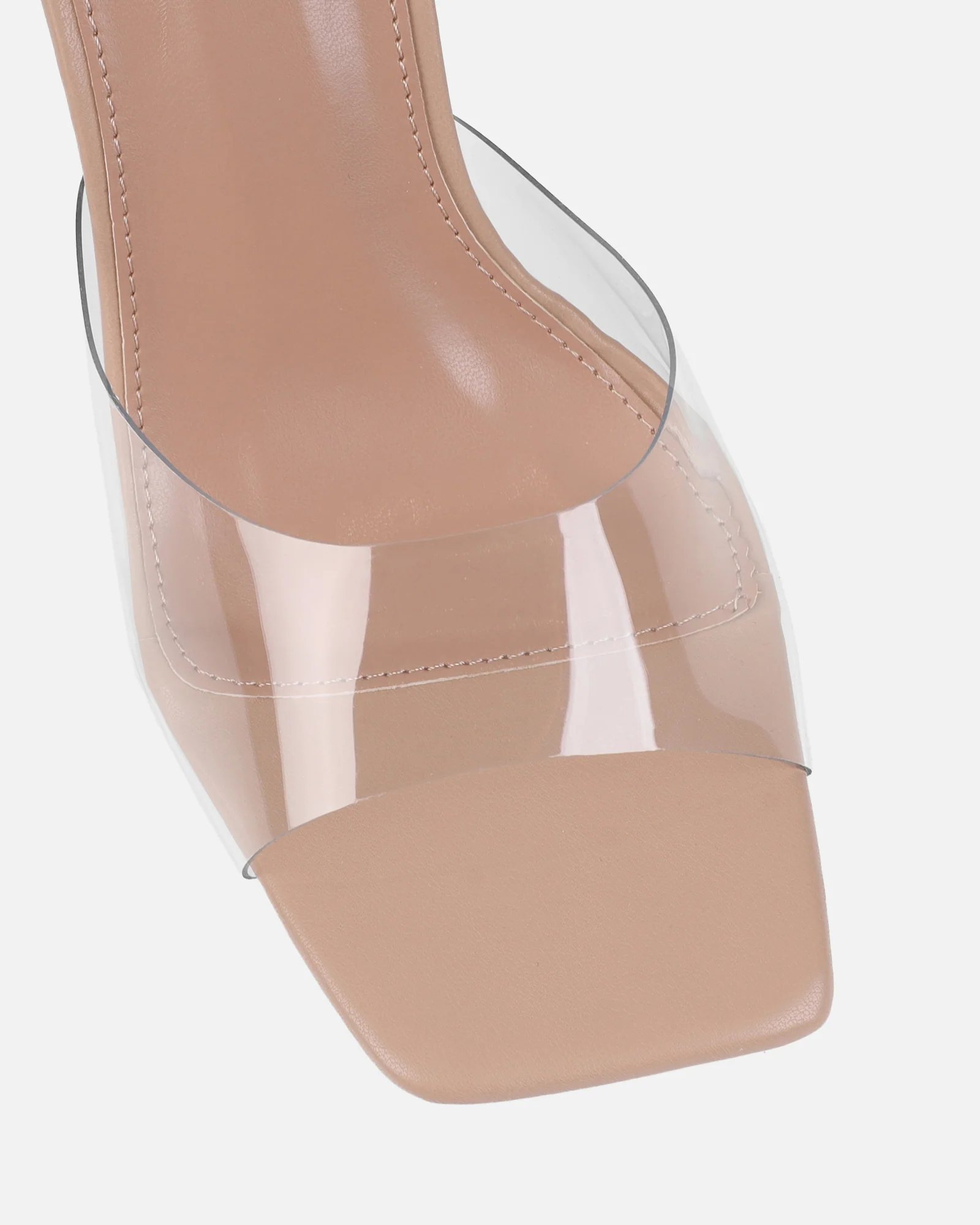 Maylee Clear Nude Mules - Image 4