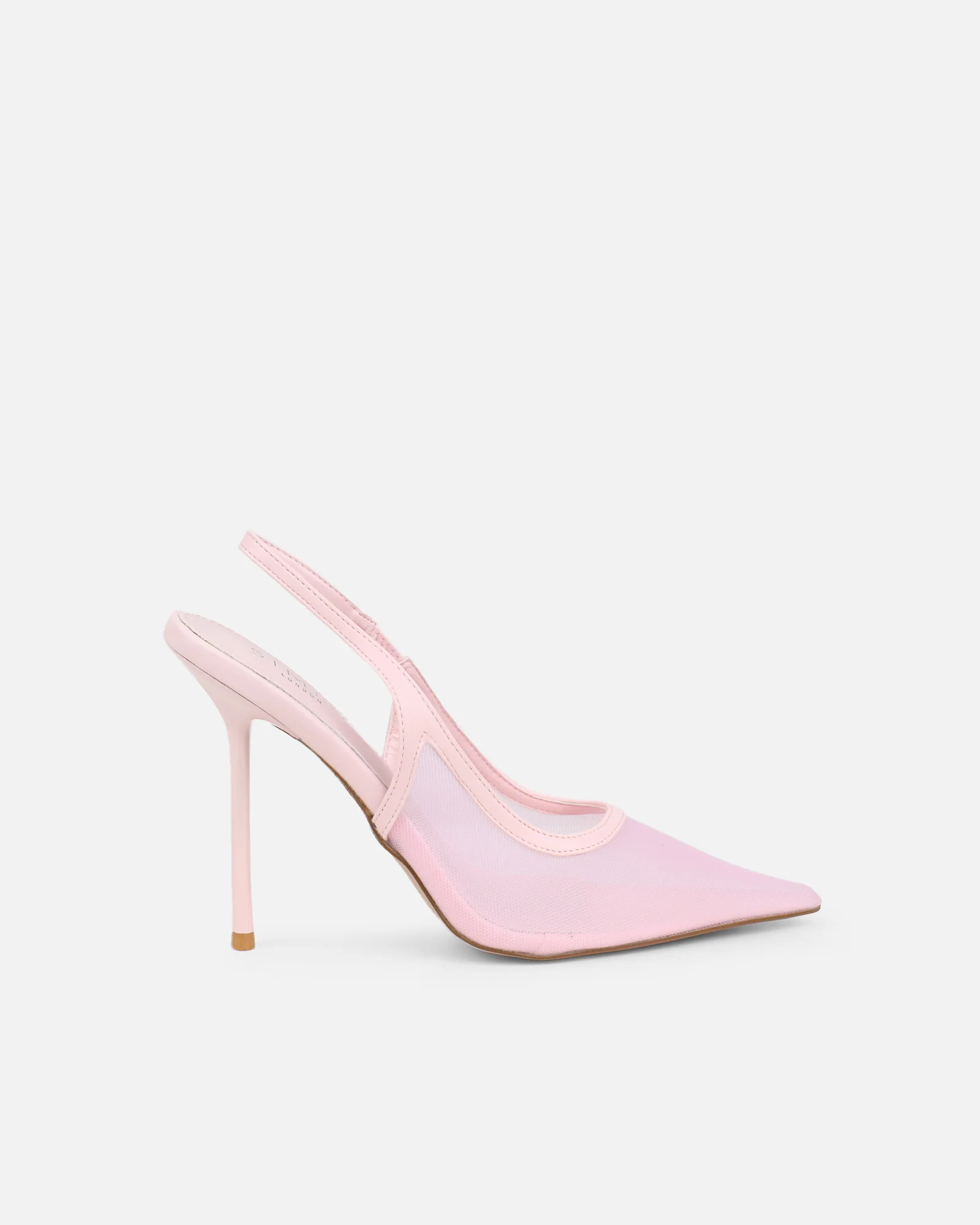 Morley Pink Mesh Slingback Courts - Image 2
