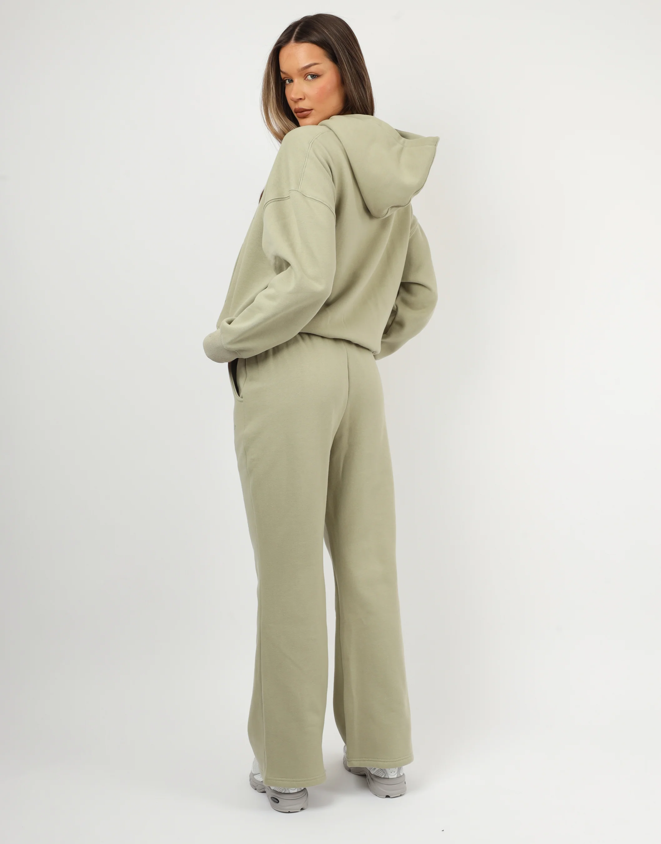 Mykonos Simmi Studios SL Sport Hoodie In Sage - Image 5
