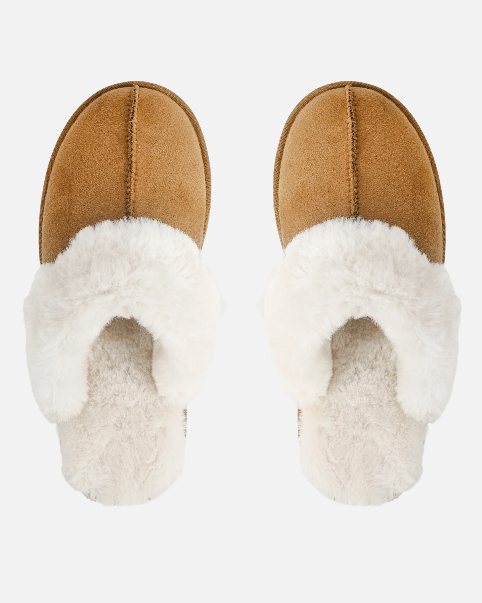 Navy Chestnut Flatform Mules - Image 3