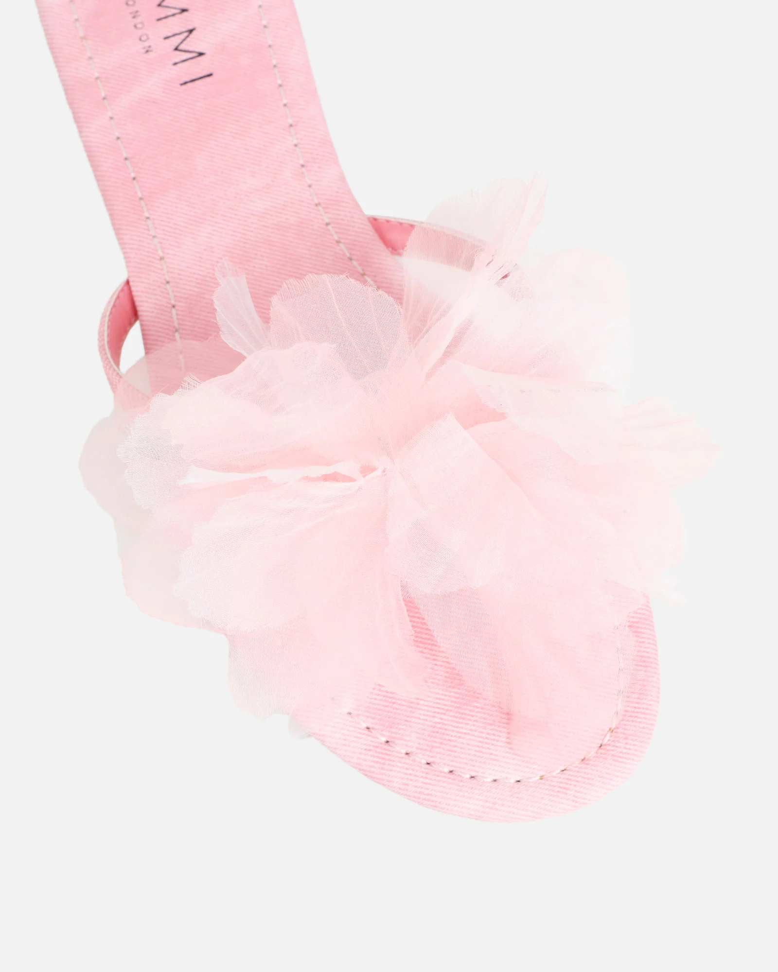 Shole Pink Wash Flat Sandals - Image 4