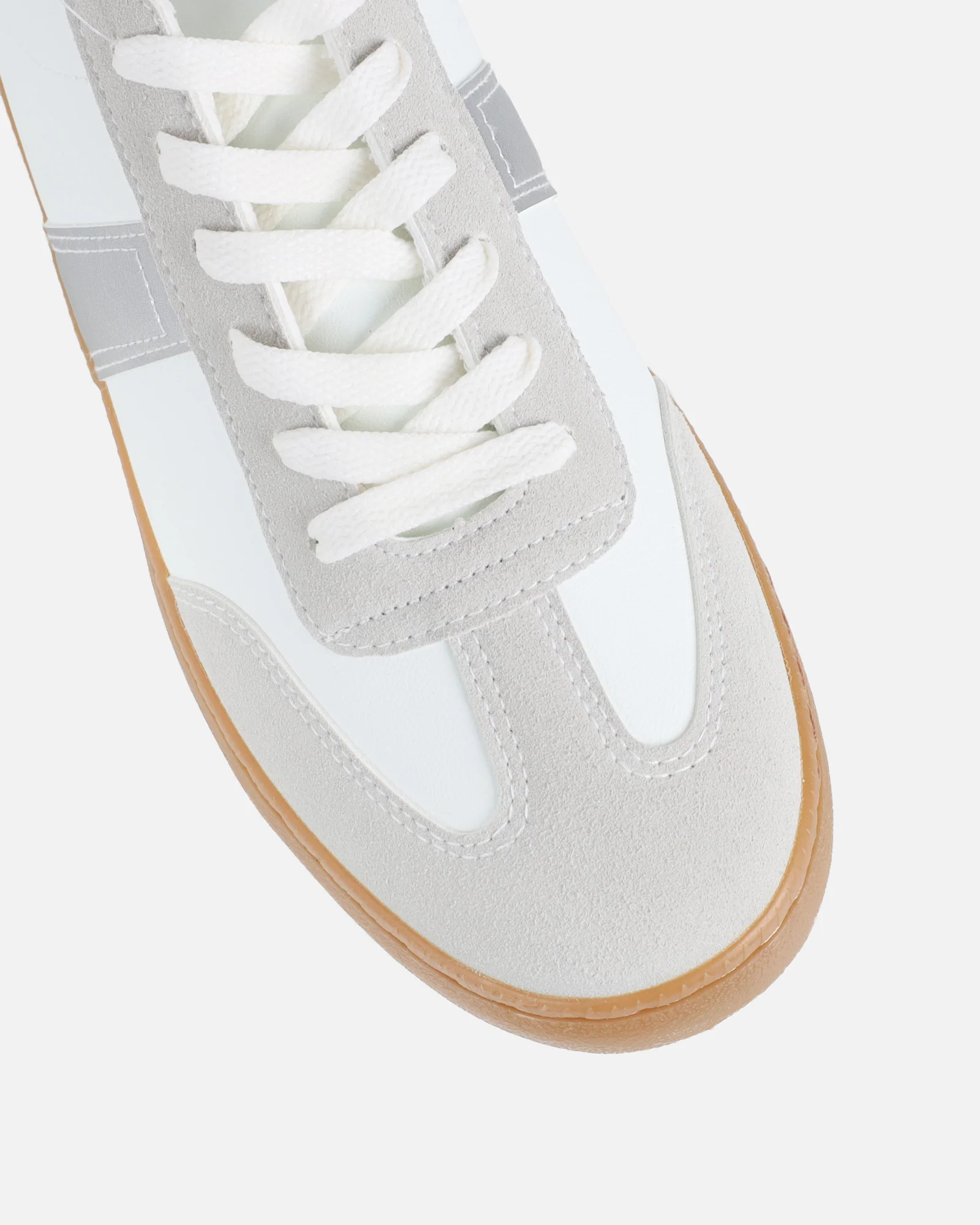 Siesta White Trainers - Image 4