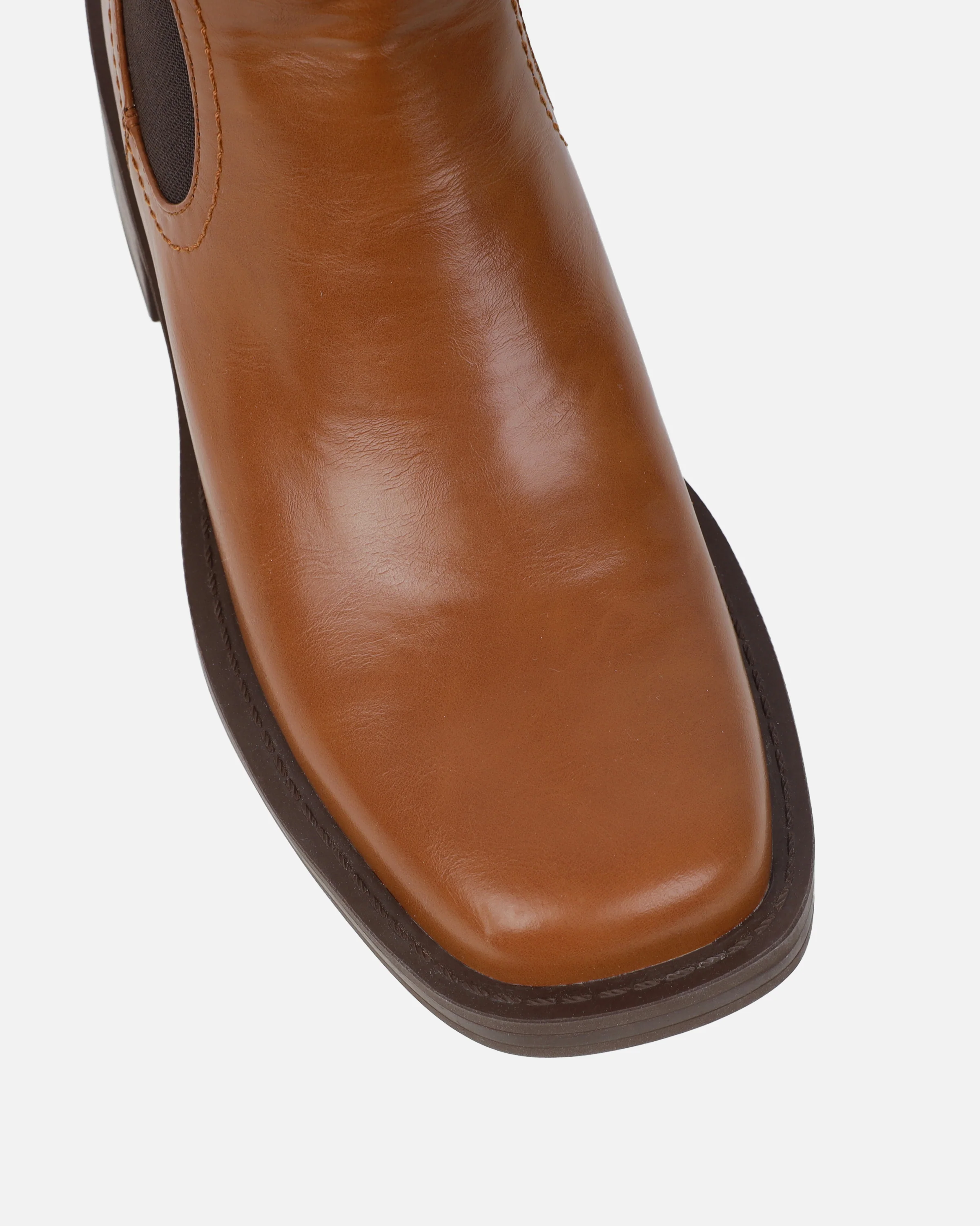 Walter Tan Flat ankle boots - Image 4